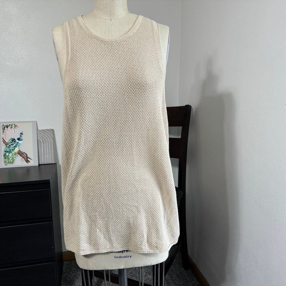 COPY - Zara Long Knit Scoopneck Vest